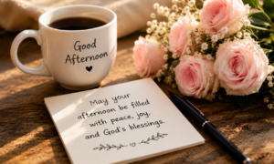 good afternoon blessings