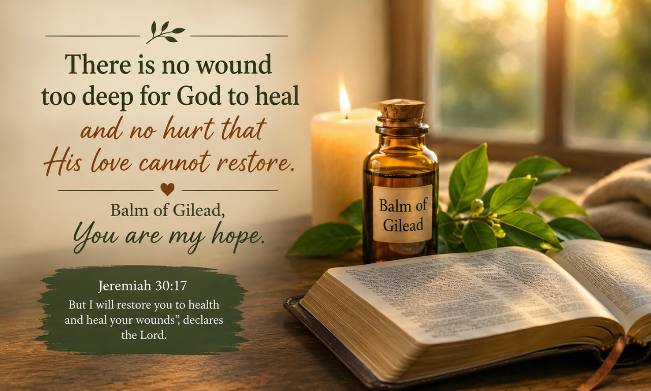balm of gilead prayer